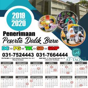 Pendaftaran SISWA BARU 2018/2019 @ SMP Islam Terpadu At Taqwa | Jawa Timur | Indonesia